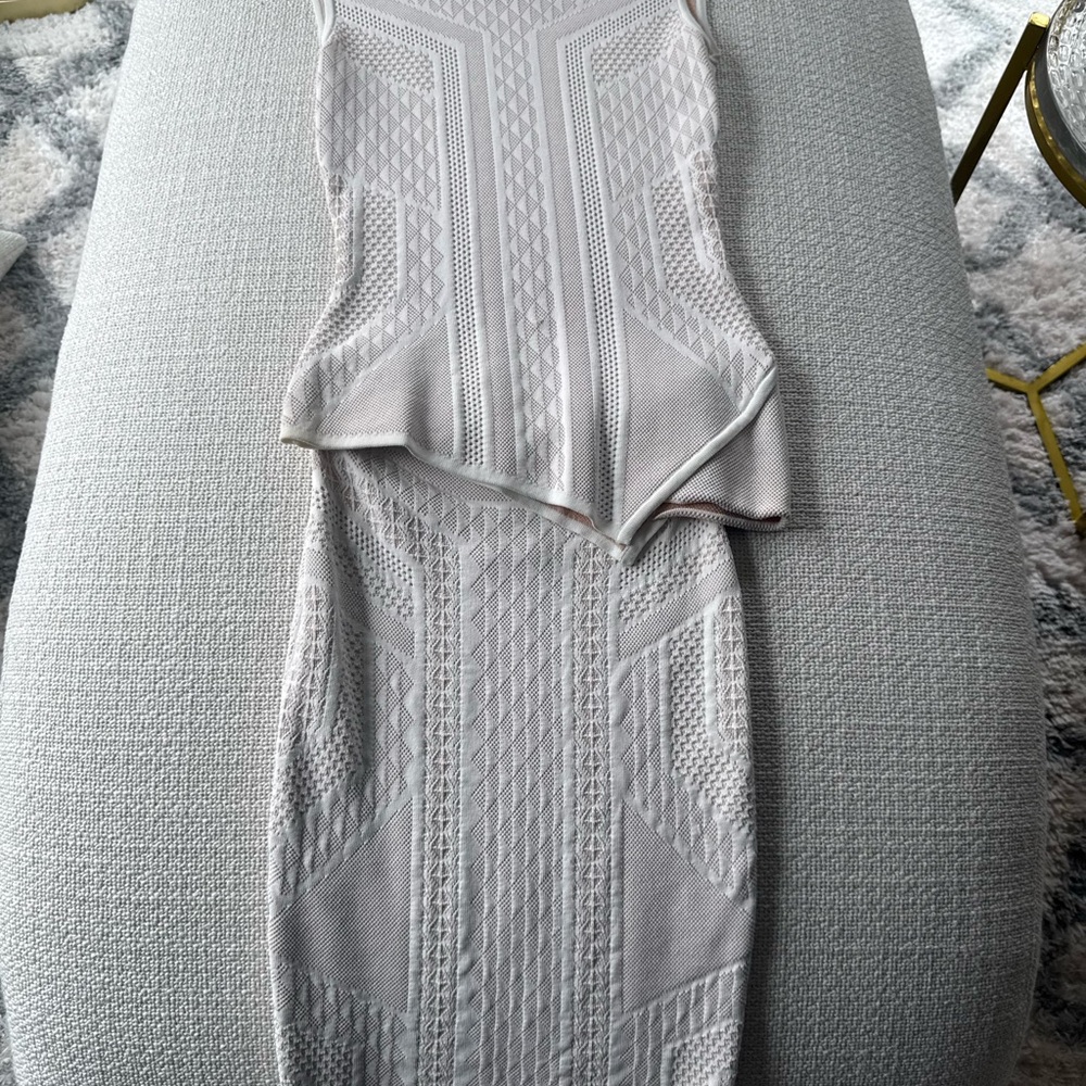 BCBGMaxAzria Knit Off-White Set